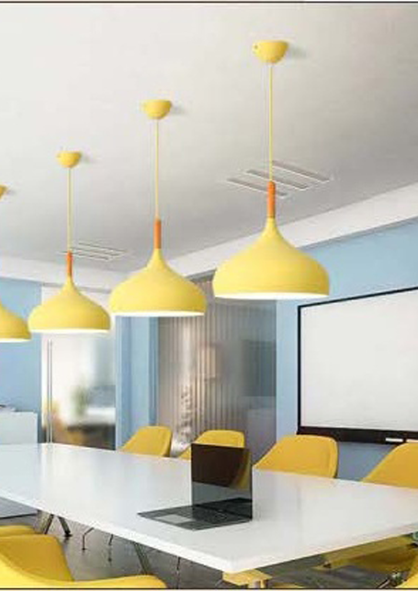Beyond Lights - Yellow Pendant Lamp- GL